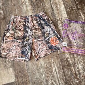 Size small camo eric Emmanuel shorts (NFC scans)